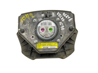 Подушка безопасности водителя 30754302, 601407700 Volvo XC90