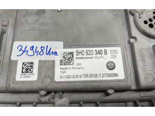 Pojistková skříňka Спидометр (приборный щиток) 5H0920340B, 5H0920340B Volkswagen Golf VIII 2022