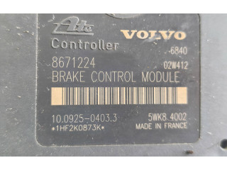 Блок АБС 10092504033, 8671224   Volvo  V70  2000 - 2004 года