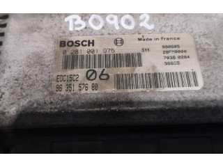 Блок управления двигателя 96351576225 Peugeot 306