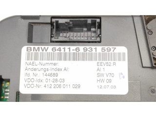 Блок управления климат-контролем 64116931597, 6931597 BMW Z4 E85 E86