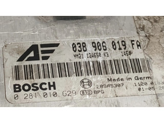 Блок управления двигателя 038906019FA, 0281010629 Ford Galaxy