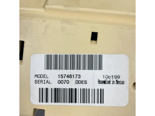 Блок управления климат-контролем 15748173, 10C199 Chevrolet Suburban