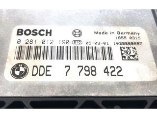 Řídící jednotka 7798422 BMW 5 E60 E61 2007