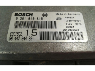 Блок управления двигателем Блок управления 9644704480   Peugeot Expert