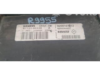 Блок управления двигателем Блок управления 8200107212., S110130338A   Dacia SupeRNova