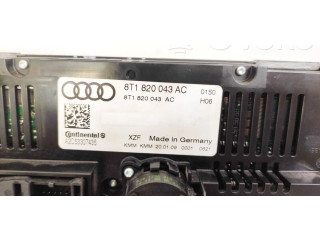 Блок управления климат-контролем 8t1820043AC, 8t1820043   Audi A5 8T 8F
