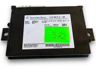 Блок комфорта S372, A2479002216   Mercedes-Benz GLB x247   