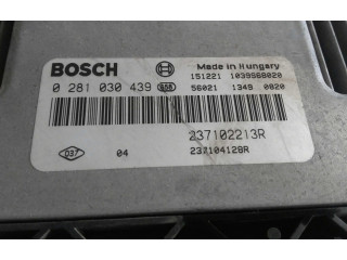 Блок управления двигателя 237102213R, 0281030439 Dacia Dokker