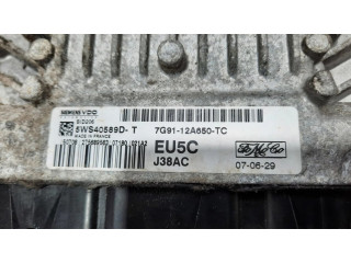 Блок управления двигателя 7G9112A650TC, S122865021   Ford Galaxy