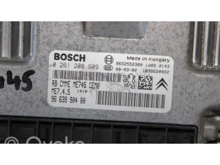 Řídící jednotka 9663990480, 0261208909 Peugeot 307 CC 2007