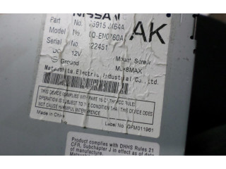 Радио/ проигрыватель CD/DVD / навигация 25915-JK64A Infiniti EX