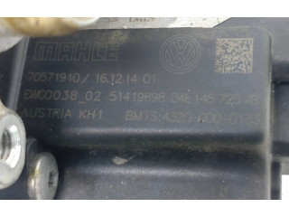  Турбина Skoda Fabia Mk3 (NJ)  04E145713Q, 04E145725AB   для двигателя CJZD      