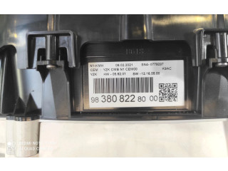 Спидометр (приборный щиток) 9838082280, 9838082280   Citroen Berlingo