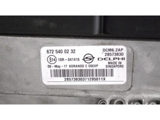 Блок управления двигателя 6725400232 SsangYong Korando