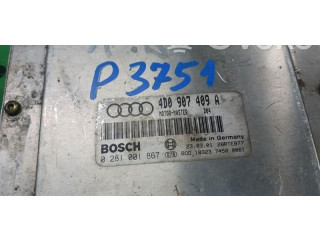 Блок управления двигателем Блок управления 0281001867, 4D0907409A   Audi A8 S8 D2 4D