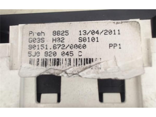 Блок управления климат-контролем 5J0820045C   Skoda Fabia Mk2 (5J)