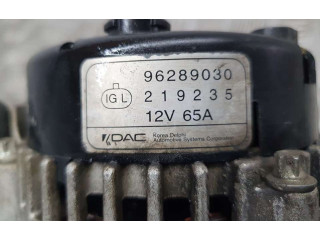 Генератор 96289030, 219235 Chevrolet Matiz 0.8