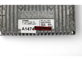 Блок управления коробкой передач S118047556B, 9661029680 Citroen Xsara Picasso