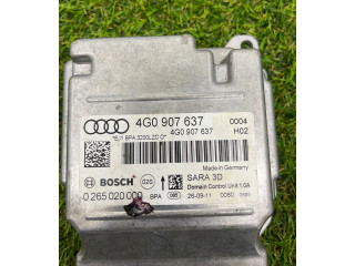 Блок управления надувных подушек 4G0907637, 0265020000   Audi A6 S6 C7 4G