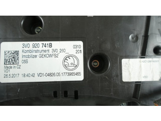Панель приборов 3V0920741B   Skoda Superb B8 (3V)       