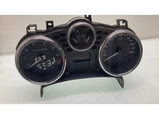 Панель приборов 9662904180, A2C53065547   Peugeot 207 CC       
