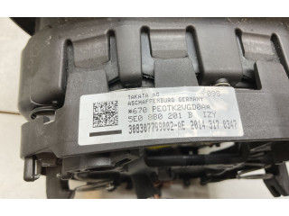 Подушка безопасности водителя 5E0880201B Skoda Octavia Mk3 (5E)