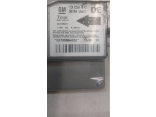 Блок подушек безопасности 13259917, DET0556430E   Opel Meriva A