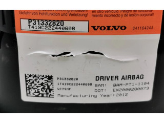 Подушка безопасности водителя 34116424A, P31332820 Volvo V70