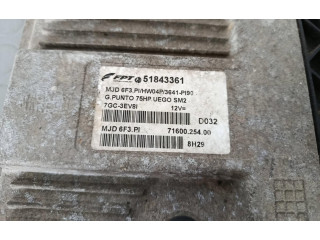 Řídící jednotka 51843361 Fiat Punto (199) 2008