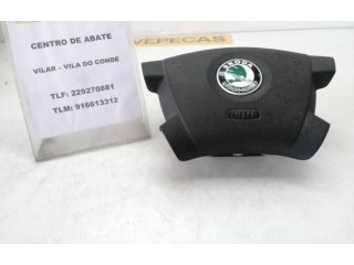 Подушка безопасности водителя 122421200 Skoda Fabia Mk1 (6Y)