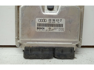 Блок управления двигателя 038906019CF, 0281010405   Audi A6 S6 C5 4B