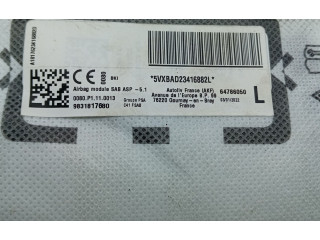 Подушка безопасности в сиденье 9831817680 Citroen C4 III e-C4