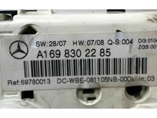 Блок управления климат-контролем 1699001400, 1699001400   Mercedes-Benz A W169