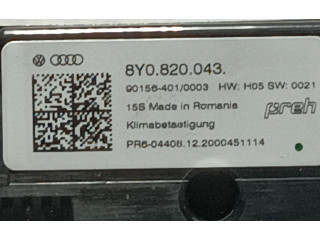 Модуль блока управления кондиционером 8Y0820043   Audi A3 8Y