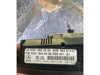 Блок управления климат-контролем A2518206489, 5HB96491451   Mercedes-Benz R W251