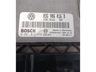 Подушка безопасности в сиденье 03G906016B, 0281011478 Volkswagen Golf SportWagen
