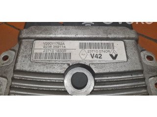 Комплект блоков управления 237100740R   Dacia Duster