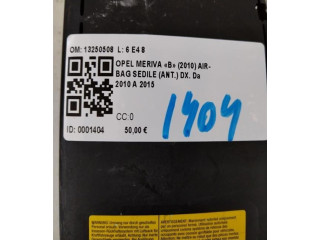 Надувная подушка для сиденья 13250508, 13250508   Opel Meriva B