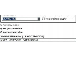 Панель приборов 517920740D, 17236KM Volkswagen Golf Sportsvan