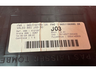 Řídící jednotka 0281011081, 9647472780 Peugeot 307 2003