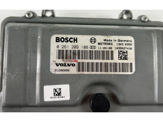 Блок управления двигателем Блок управления 31286086, 0261209108   Volvo V70