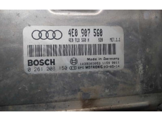 Řídící jednotka 4E0907560, 0261208150   Audi A8 S8 D3 4E 2004