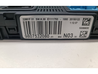 Комплект блоков управления 9805895780, 150271208 Peugeot 2008 I