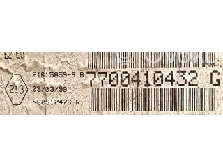 Спидометр (приборный щиток) 7700410432G   Renault Clio II   