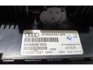 Блок управления климат-контролем 8P0820043H Audi A3 S3 A3 Sportback 8P