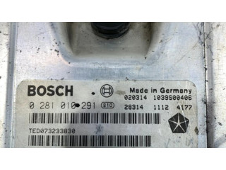 Блок управления двигателя 0281010291, P56041700BE   Jeep Liberty