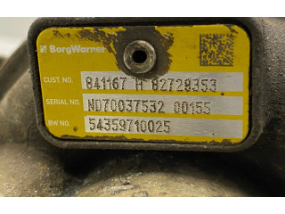 Турбина Nissan Note (E11) 1.5 54359710025, 82728353 для двигателя K9K 276 для двигателя DCi