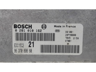 Блок управления двигателя 9637089680, 0281010162 Citroen Xsara