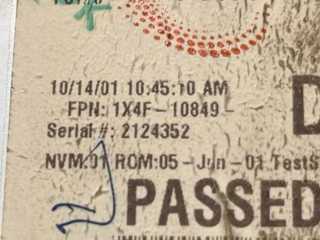 Přístrojová deska  Jaguar X-Type 2001 1X4F10849  